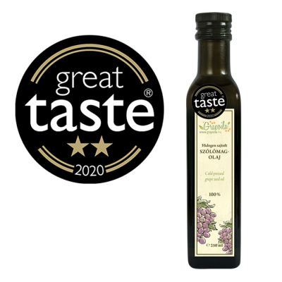 Hidegen sajtolt szőlőmagolaj 250ml