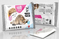 Tuf Tuf kawałki dla kota w sosie 4x100g (2x z kurczakiem, 2x z wątróbką)