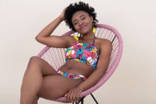 BOHEM Pink Ribbon bikini top