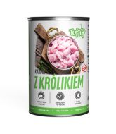 Tuf Tuf Mielonka dla psa z królikiem 800g
